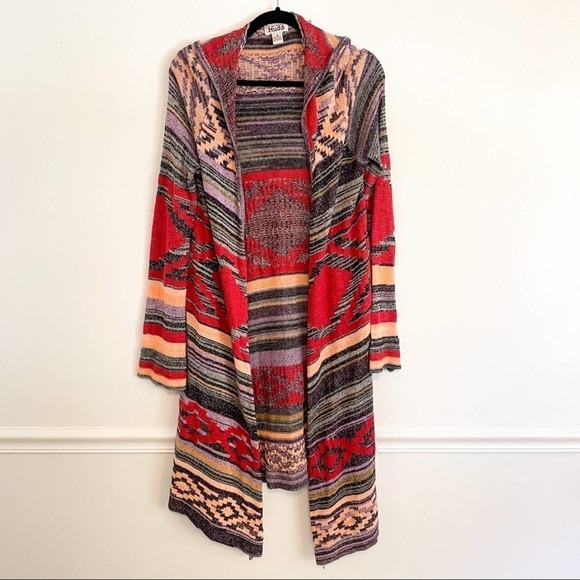 Y2K Vintage Mudd Southwestern Knit Sweater M - Picture 7 of 11